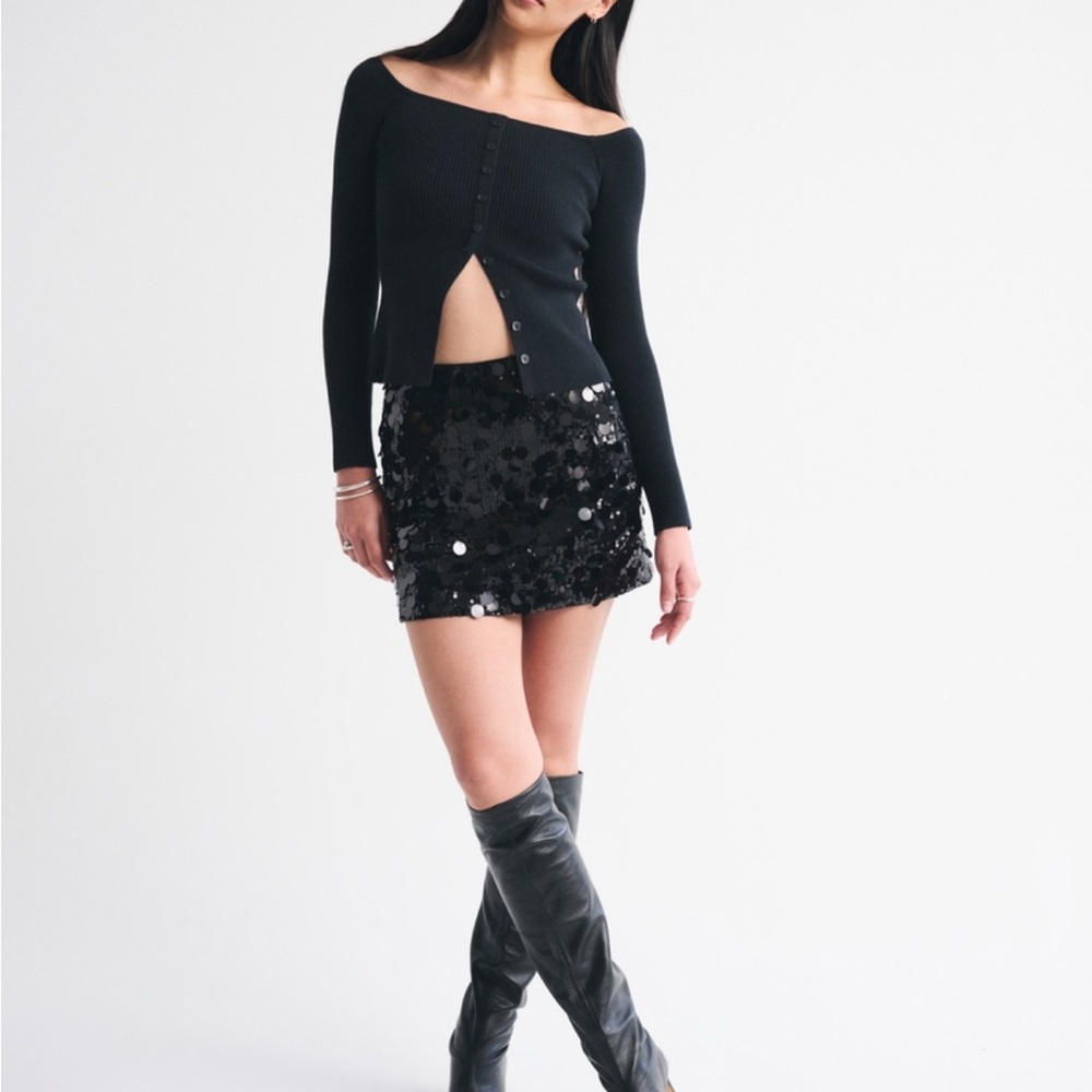 Abercrombie sequin skort